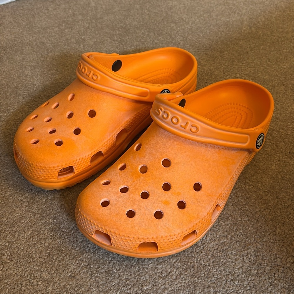 Orange Crocs - Picture 2 of 3